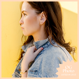 OG Open Circle Studs