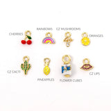 Pair of Summer Earring Charms (Charms Only)