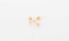 2.5 mm Diamond Screwbacks