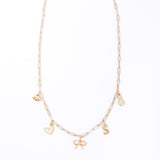 Just A Girl Charm Necklace