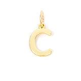 Gold Letter Charm