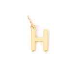 Gold Letter Charm