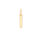 Gold Letter Charm
