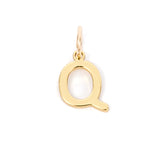Gold Letter Charm