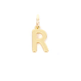 Gold Letter Charm