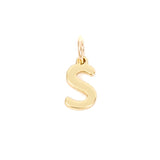 Gold Letter Charm