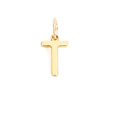 Gold Letter Charm