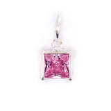 Silver Birthstone Charm
