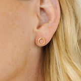 OG Open Circle Studs