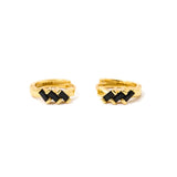 Black Zig Zag Huggies