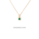 Gold Birthstone Necklace