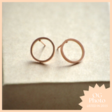 OG Open Circle Studs
