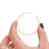 Large Classic Hoop Earrings