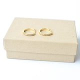 16 mm Classic Diamond Huggies