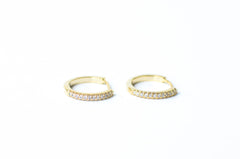 16 mm Classic Diamond Huggies