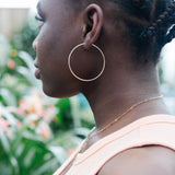 Large Classic Hoop Earrings