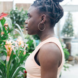 Large Classic Hoop Earrings