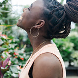 Large Classic Hoop Earrings