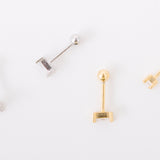 Rectangle Diamond Screwbacks