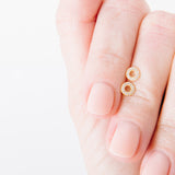 Diamond Circle Screwbacks