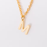 Gold Letter Charm