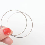 Large Classic Hoop Earrings