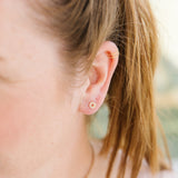 Diamond Circle Screwbacks