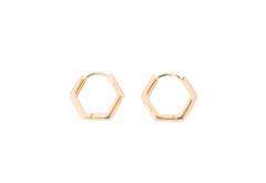 Hexagon Huggies