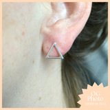 OG Open Triangle Studs