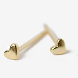 Teeny Heart Studs