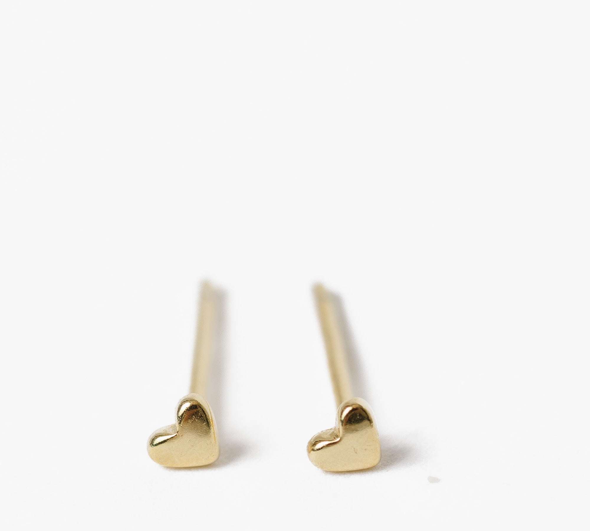 Teeny Heart Studs