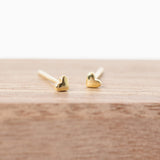 Teeny Heart Studs