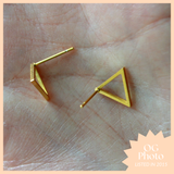OG Open Triangle Studs