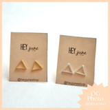 OG Open Triangle Studs