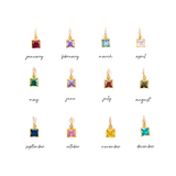 Gold Birthstone Charms