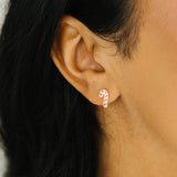 Candy Cane Studs