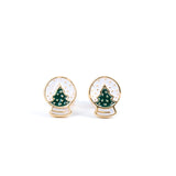 Snowglobe Studs