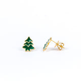 O Christmas Tree Studs