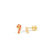 Candy Cane Studs