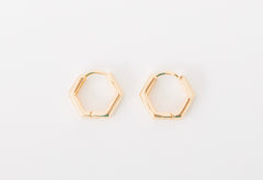 Hexagon Huggies