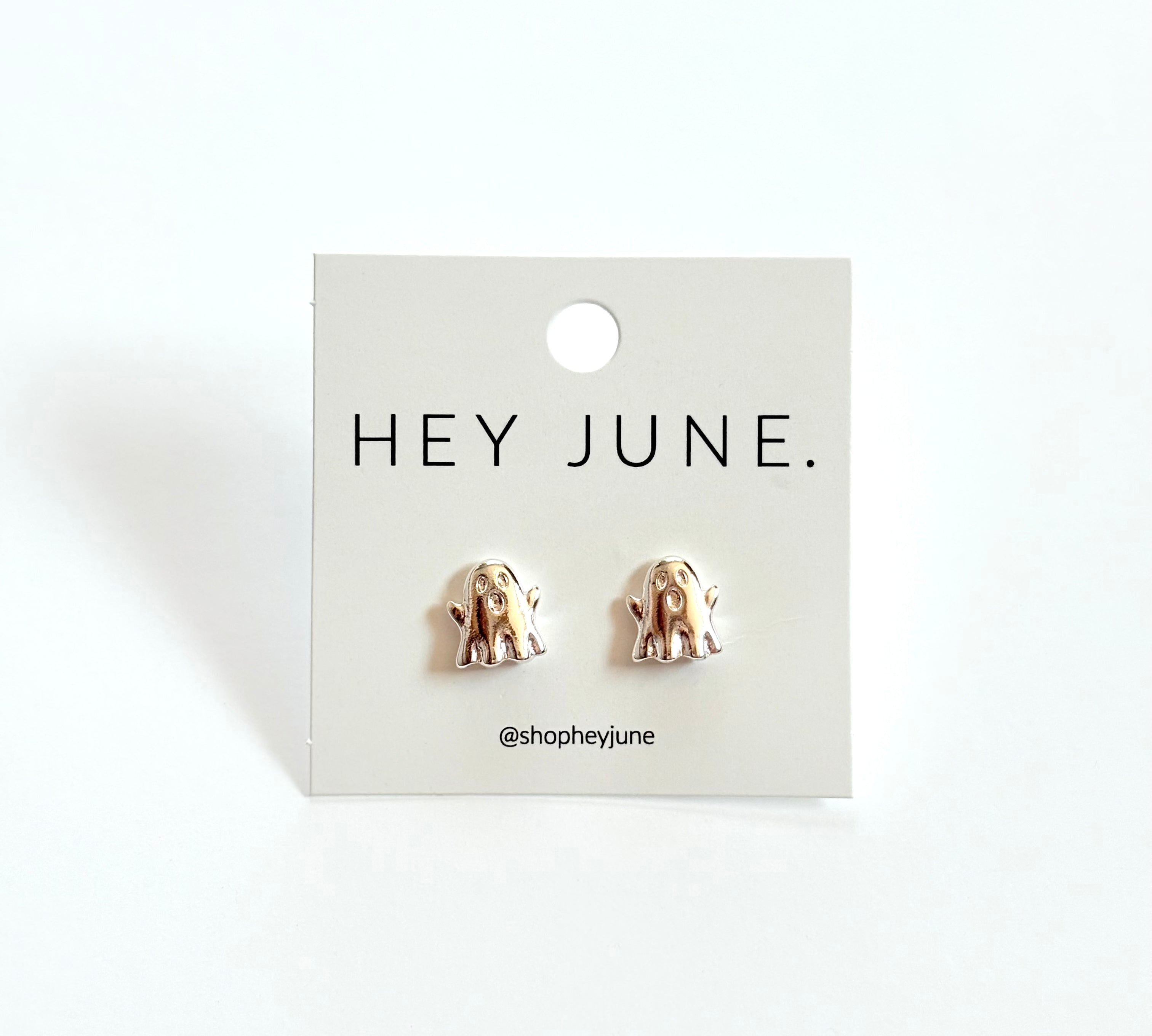 Scaredy Ghost Studs