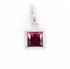 Silver Birthstone Charms