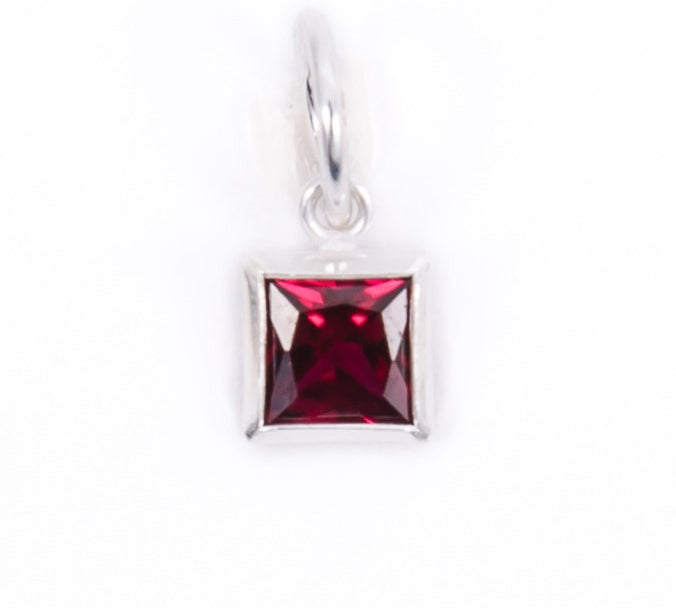 Silver Birthstone Charms