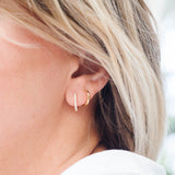 16 mm Classic Diamond Huggies