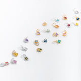 Silver Birthstone Necklace