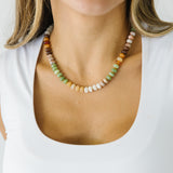 Earth Tones Stone Necklace