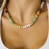 Earth Tones Stone Necklace