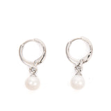 Dangling Pearl Huggies