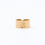 Hammered Cigar Ring