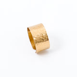 Hammered Cigar Ring